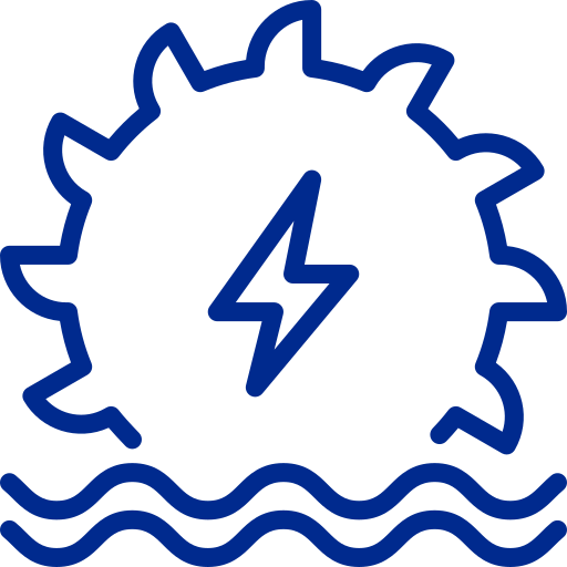 Hydro Electric Power Icon